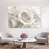 Pure White Roses Wall Art