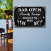 Bar Open Sign