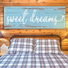 Sweet Dreams Bedroom Wall Sign