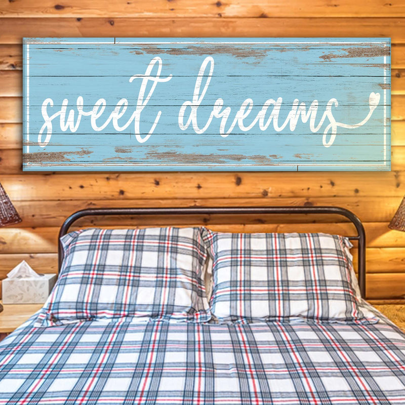 Sweet Dreams Bedroom Wall Sign