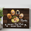 Pet Memorial Sign You Left Paw Prints On Our Hearts