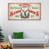 Christmas Reindeer Sign