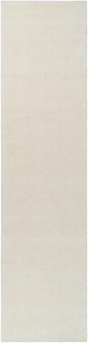 Brockton Solid Wool Light Beige Area Rug