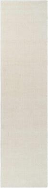 Brockton Solid Wool Light Beige Area Rug