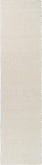 Brockton Solid Wool Light Beige Area Rug