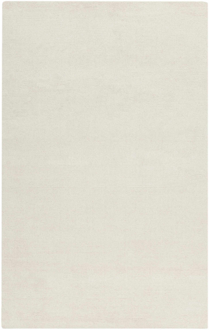 Brockton Solid Wool Light Beige Area Rug