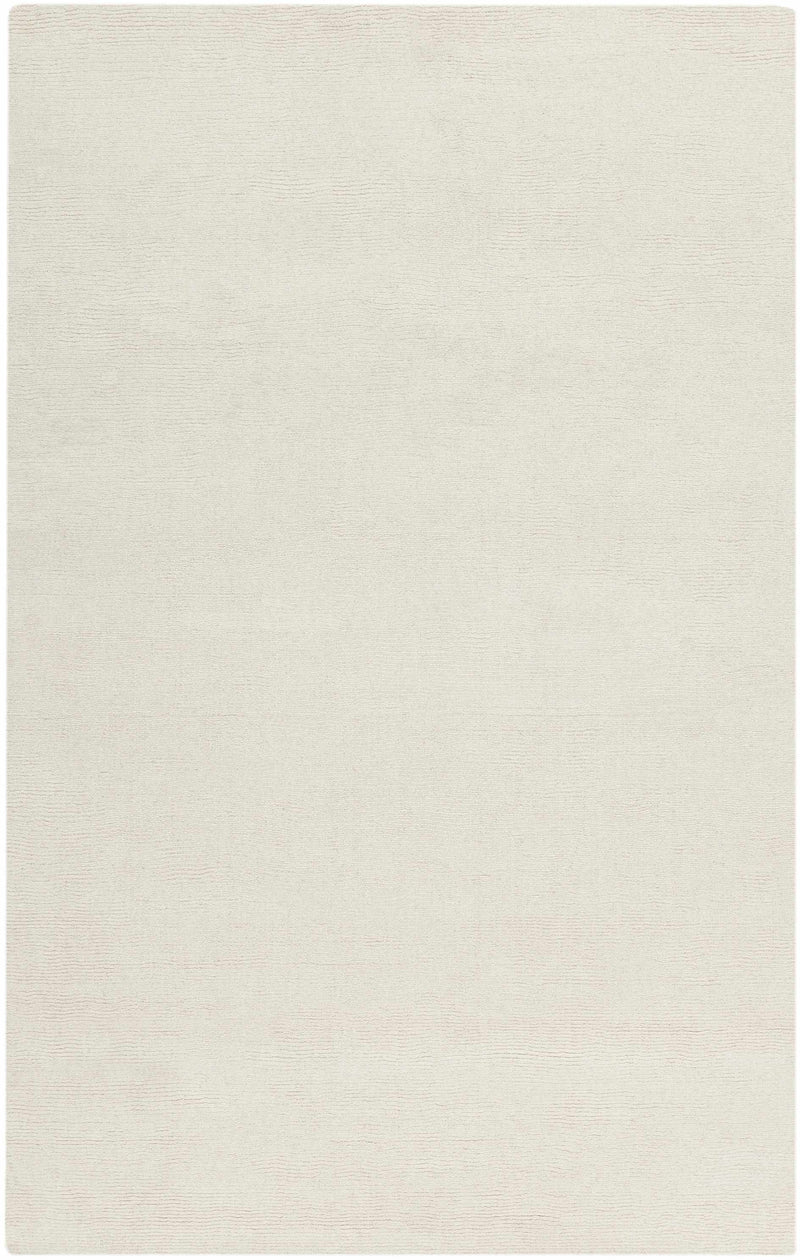 Brockton Solid Wool Light Beige Area Rug