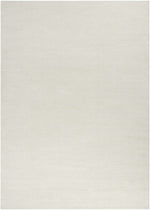 Brockton Solid Wool Light Beige Area Rug