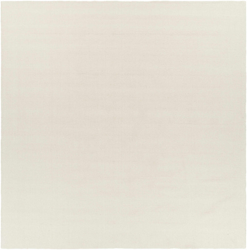 Brockton Solid Wool Light Beige Area Rug