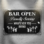 Bar Open Sign