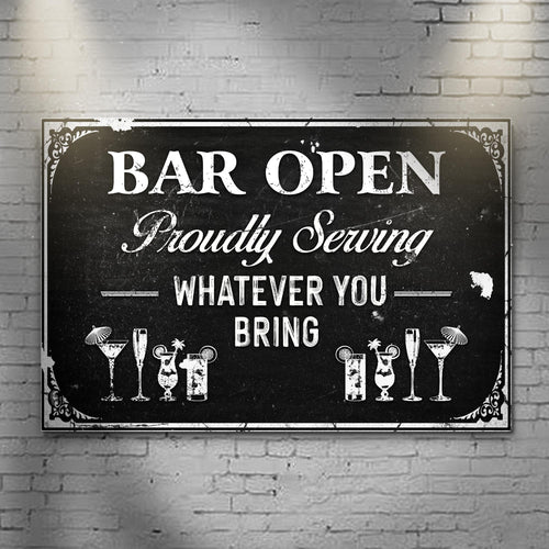 Bar Open Sign