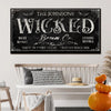 Personalized Wicked Halloween Sign