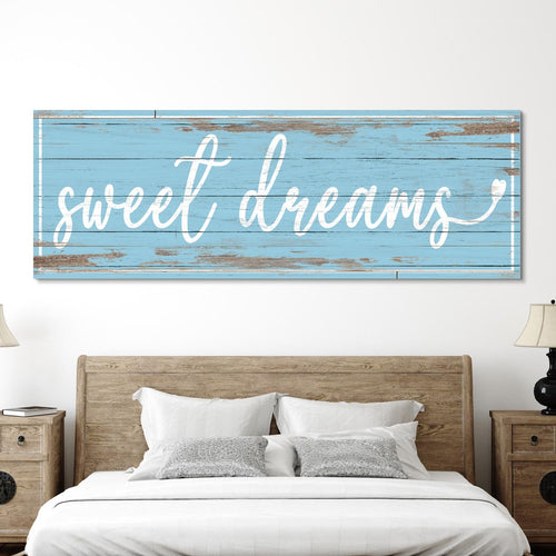 Sweet Dreams Bedroom Wall Sign