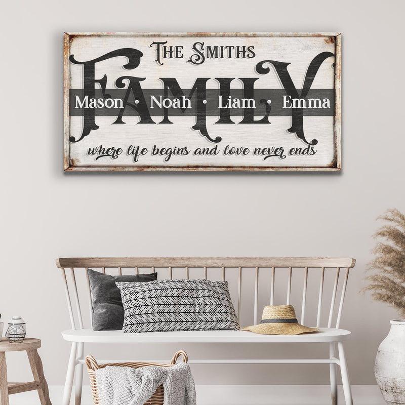 Family Sign XXIII