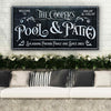 Personalized Pool & Patio Sign IV