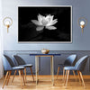 Lotus Flower Monochrome Wall Art