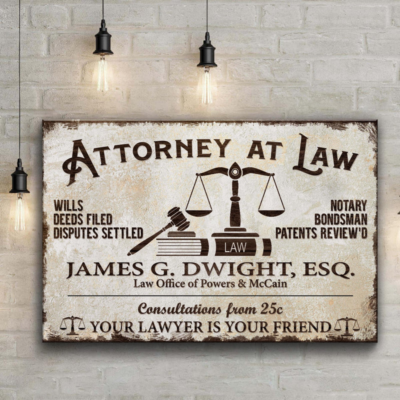 Lawyer Sign II