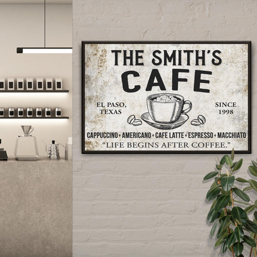 Cafe Sign IV