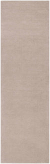 Brockton Solid Tan Wool Rug