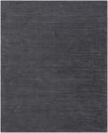 Brockton Solid Wool Charcoal Area Rug