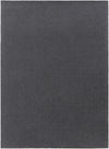 Brockton Solid Wool Charcoal Area Rug