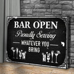 Bar Open Sign