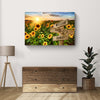Sunflower Field Family Names Sign