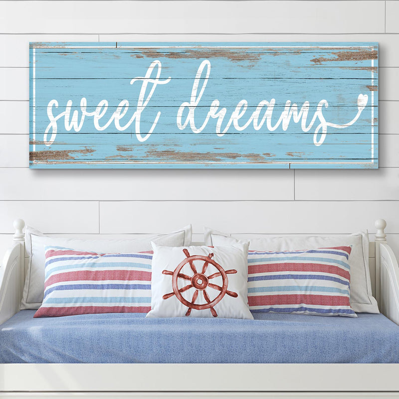 Sweet Dreams Bedroom Wall Sign