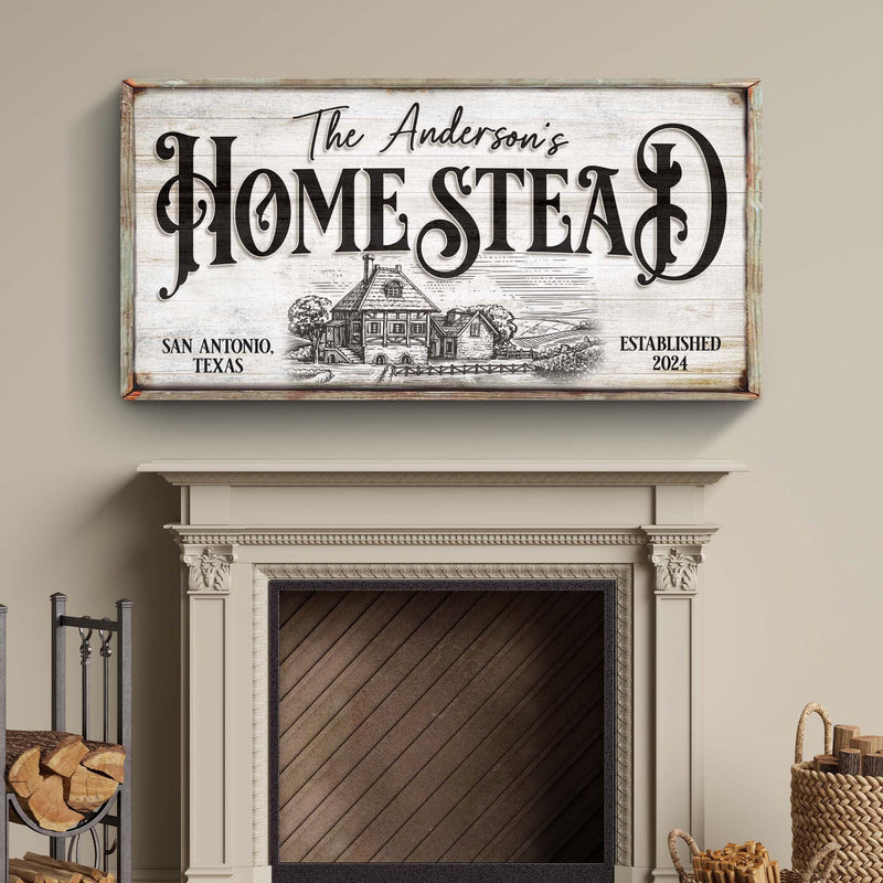 Homestead Sign X