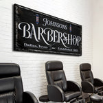 Personalized Barbershop Sign II