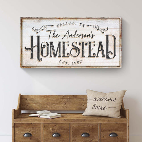 Homestead Sign VII