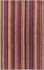 Livermore Modern Eggplant Area Rug