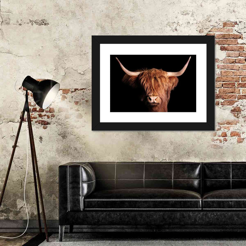 Scottish Highland Cow Wall Art