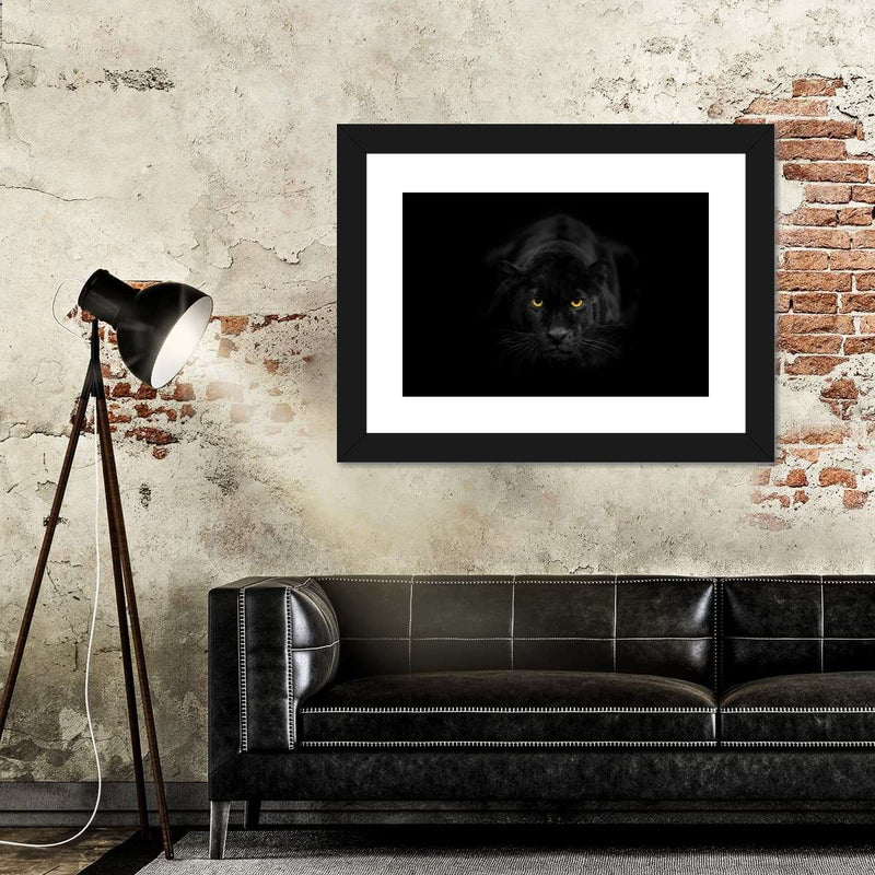 Rare Black Panther Wall Art