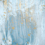 Light Blue Abstract Wall Art