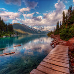 Lake Walkway Wall Art