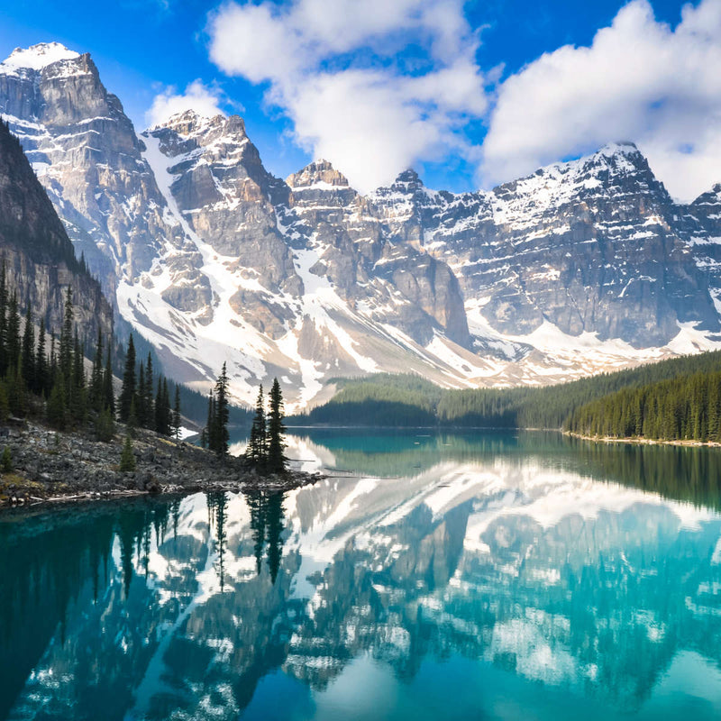 Mountain Reflection Wall Art