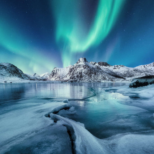 Radiant Northern Lights Wall Art