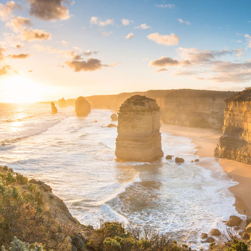 Twelve Apostles Beach Sunrise Wall Art