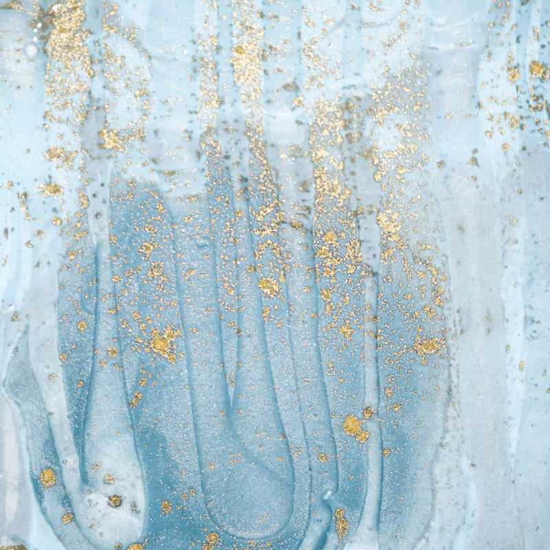 Light Blue Abstract Wall Art