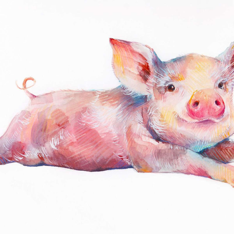 Precious Piglet Wall Art