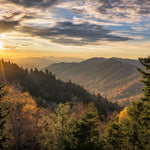 Sunrise In Smoky Mountains Wall Art