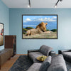 Roaring Safari Lion Wall Art