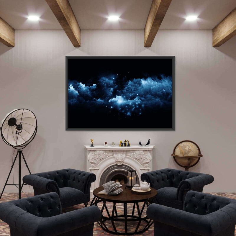 Starry Nighttime Sky Wall Art