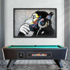 Monkey Wearing Headphones Wall Art