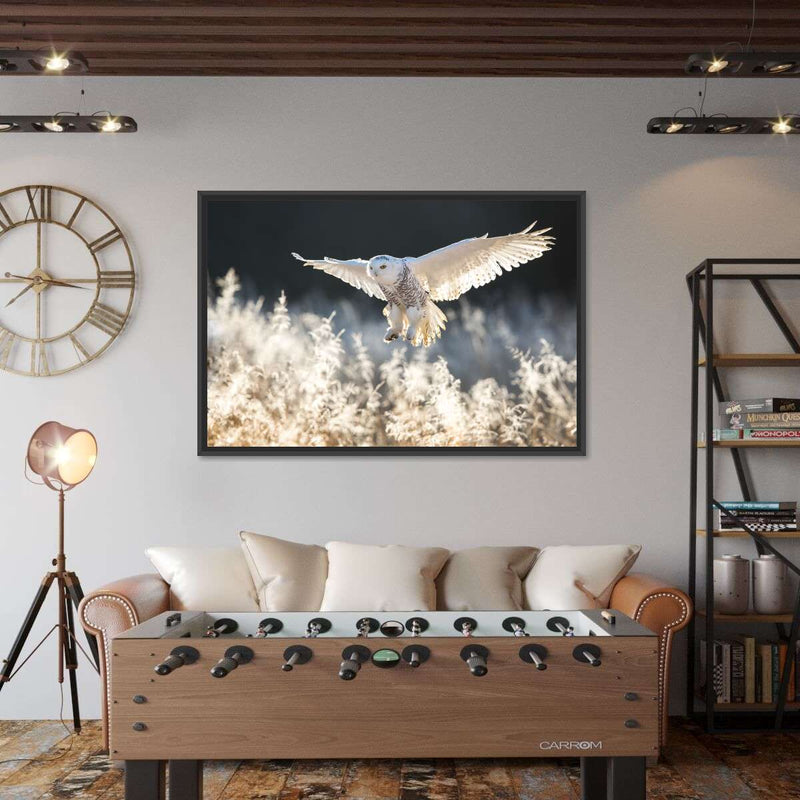 Snowy Owl Hunt Wall Art