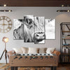 Long Haired Cow Wall Art