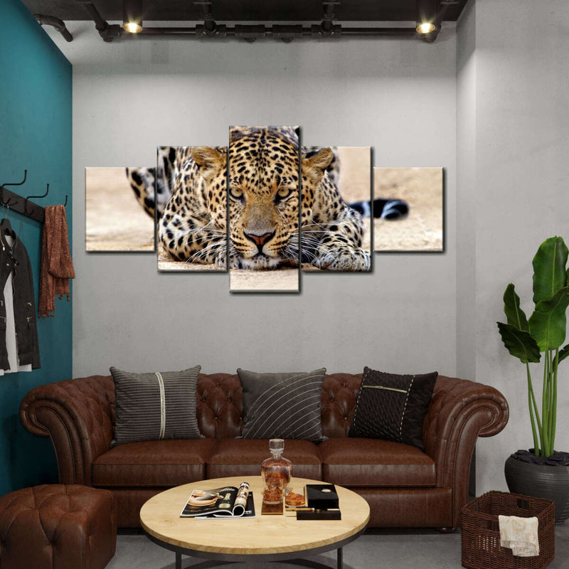 Watchful Jaguar Wall Art