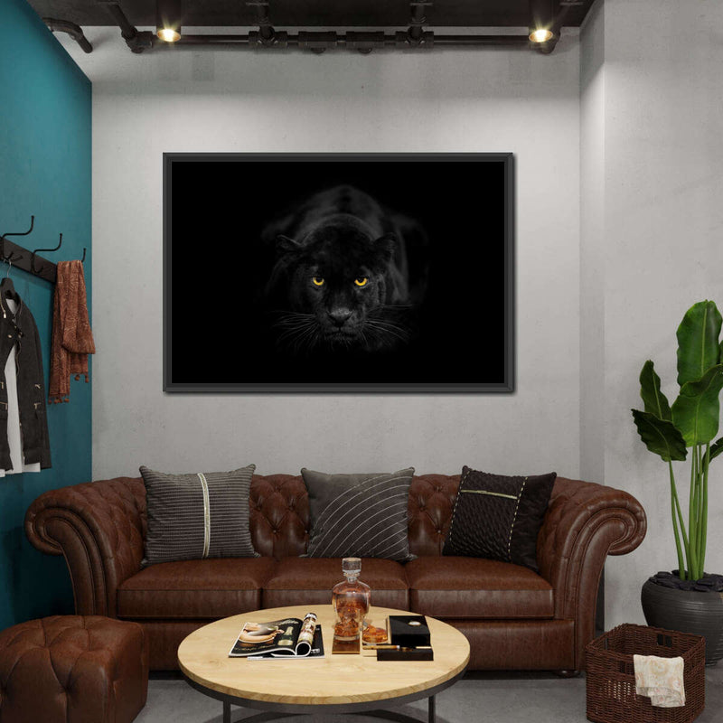 Rare Black Panther Wall Art