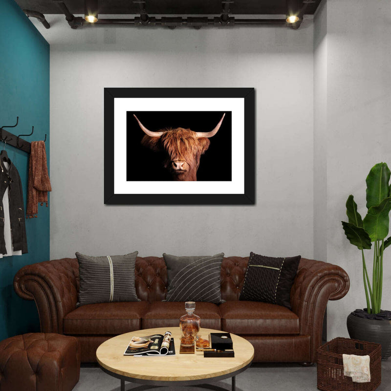 Scottish Highland Cow Wall Art
